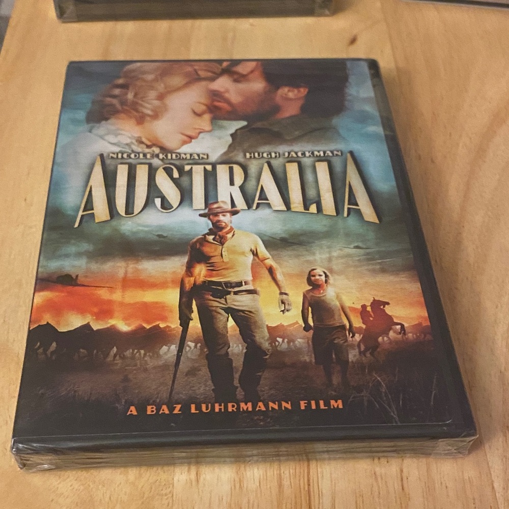 Australia Movie DVD Hugh Jackman Nicole Kidman A Baz Luhrmann PG-13 2009